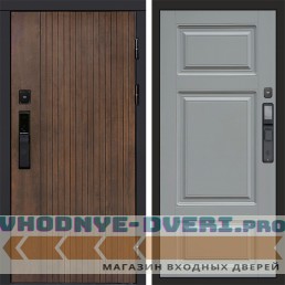 Дверь  Termo Door  Smart (Смарт) Твист Ультра Лион Grey софт