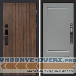 Дверь входная Termo Door  Smart (Смарт) Твист Ультра Марсель Grey софт