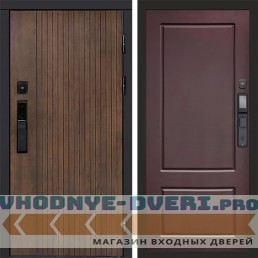 Дверь входная Termo Door  Smart (Смарт) Твист Ультра Марсель Шоколад