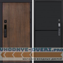 Входная дверь  Smart (Смарт) Твист Ультра Нео Блэк