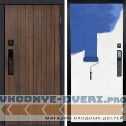 Дверь  Termo Door  Smart (Смарт) Урбан Блэк (Black) панель под покраску