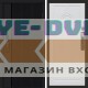 Входная дверь  Smart (Смарт) Твист Блэк (Black) Арка белое дерево