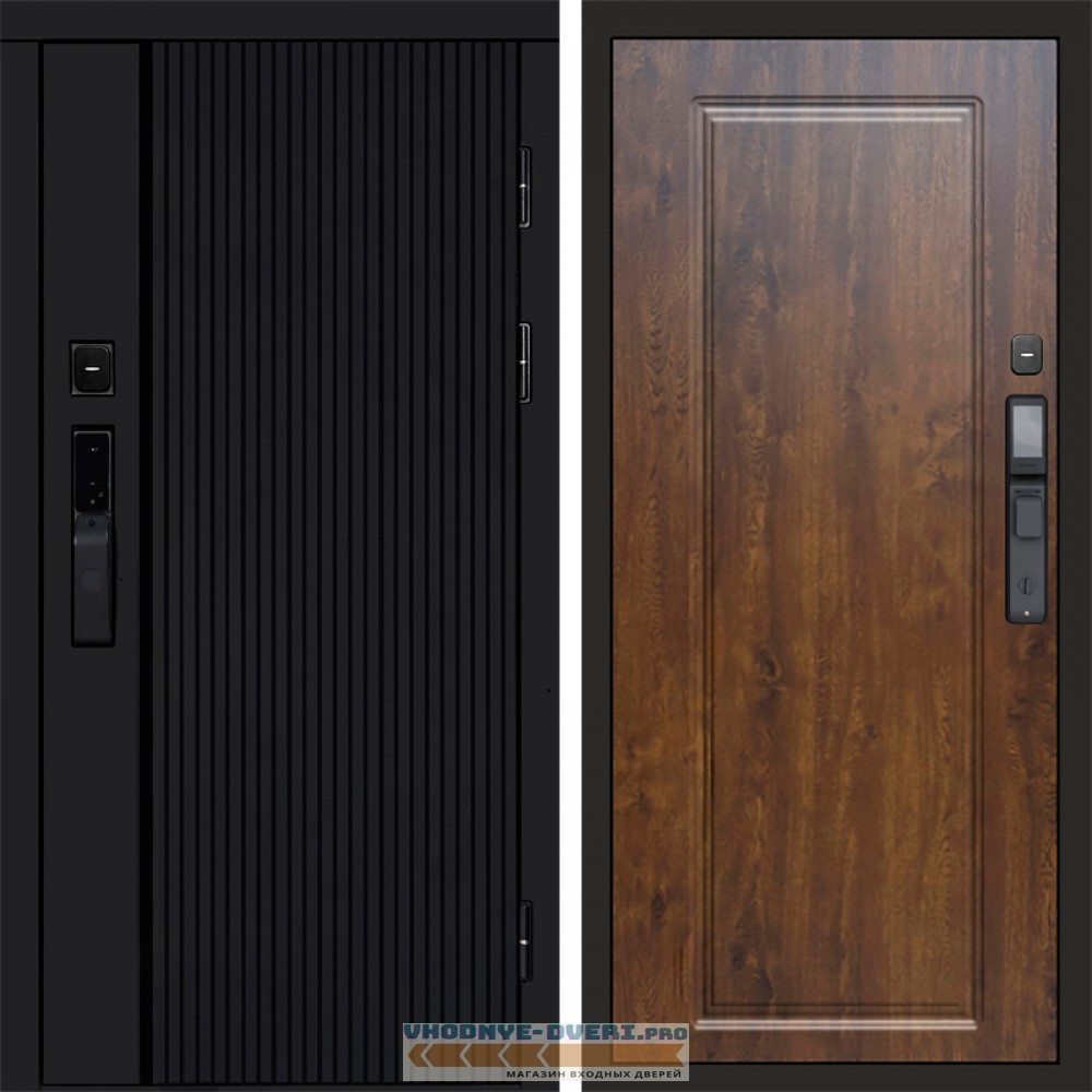 Termo Door  Smart (Смарт) Твист Блэк (Black) Гранд Дуб