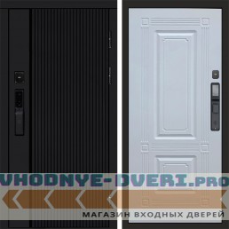 Termo Door  Smart (Смарт) Урбан Блэк (Black) Мадрид Белый софт