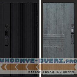 Termo Door  Smart (Смарт) Твист Блэк (Black) Мастино Бетон темный