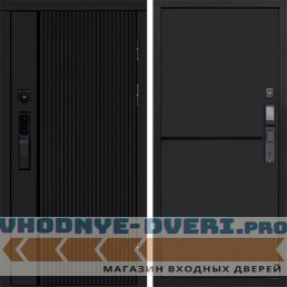 Входная дверь  Smart (Смарт) Твист Блэк (Black) Нео Блэк