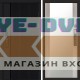 Входная дверь  Smart (Смарт) Урбан Блэк (Black) Зеркало 27 Лиственница белая