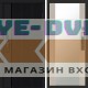 Дверь Termo Door  Smart (Смарт) Твист Блэк (Black) Зеркало 27 Слоновая кость