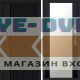 Дверь Termo Door  Smart (Смарт) Твист Блэк (Black) Зеркало 27 Черный кварц + тонировка