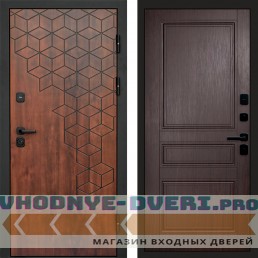 Входная дверь Спейс дуб Классика Венге