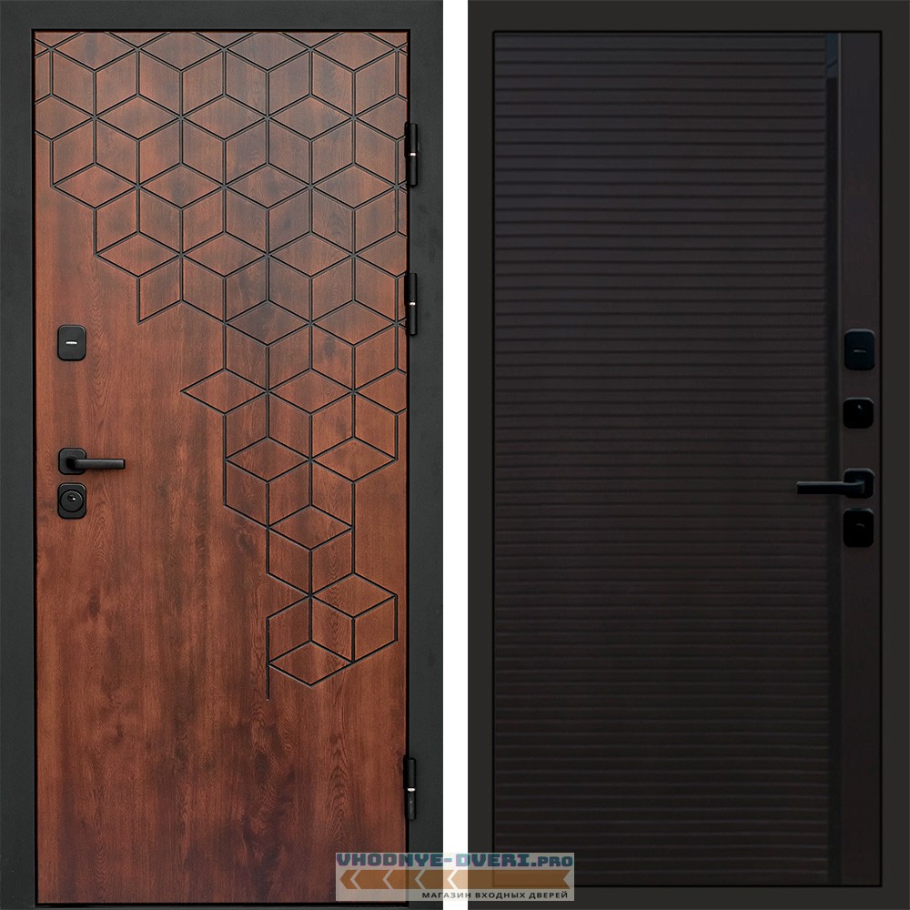 Входная дверь Спейс дуб Porte black