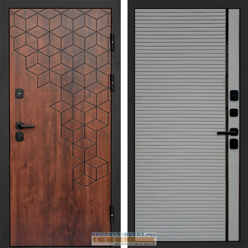 Входная дверь Спейс дуб Porte Grey софт