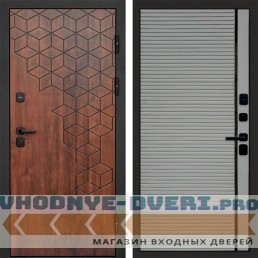 Входная дверь Спейс дуб Porte Grey софт