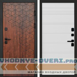 Входная дверь Спейс дуб White Line