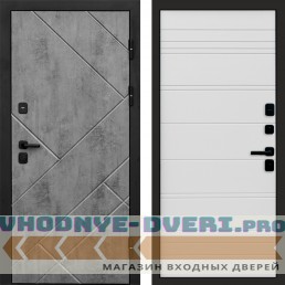 Входная дверь Стоун Бетон White Line