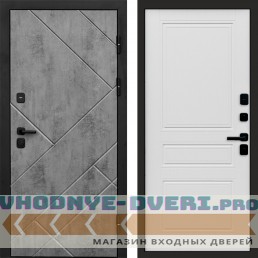 Входная дверь Стоун Бетон Классика Лиственница