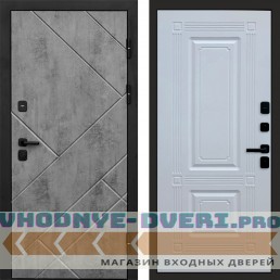 Termo Door Стоун Бетон Мадрид Белый софт