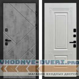 Termo Door Стоун Бетон Мадрид Лиственница