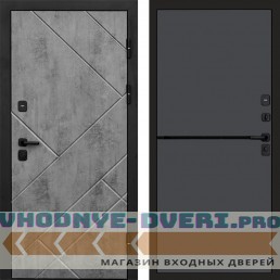 Дверь Termo Door Стоун Бетон Нео Графит