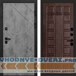 Входная дверь Стоун Бетон Престиж Венге