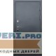 Металлические двери Termo-door Техно графит