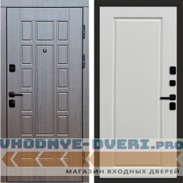 Входная дверь Termo Door Виргиния Венге Гранд Слоновая кость