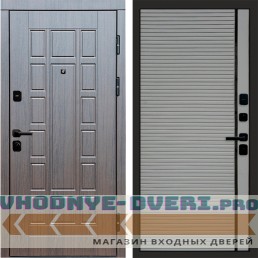Входная дверь Виргиния Венге Porte Grey софт