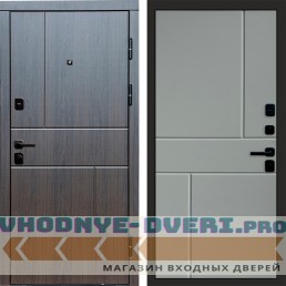 Дверь Termo Door Вертикаль венге Горизонт Grey софт