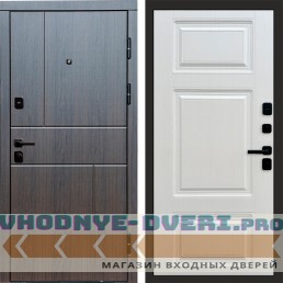 Дверь  Termo Door Вертикаль венге Лион Лиственница