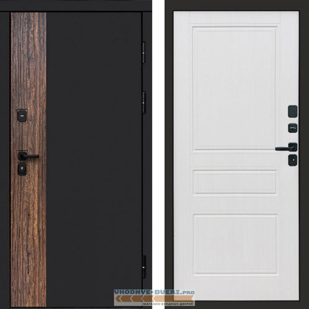 Входная дверь Тор Классика белое дерево