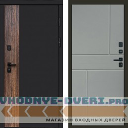 Входная дверь Тор Горизонт Grey софт