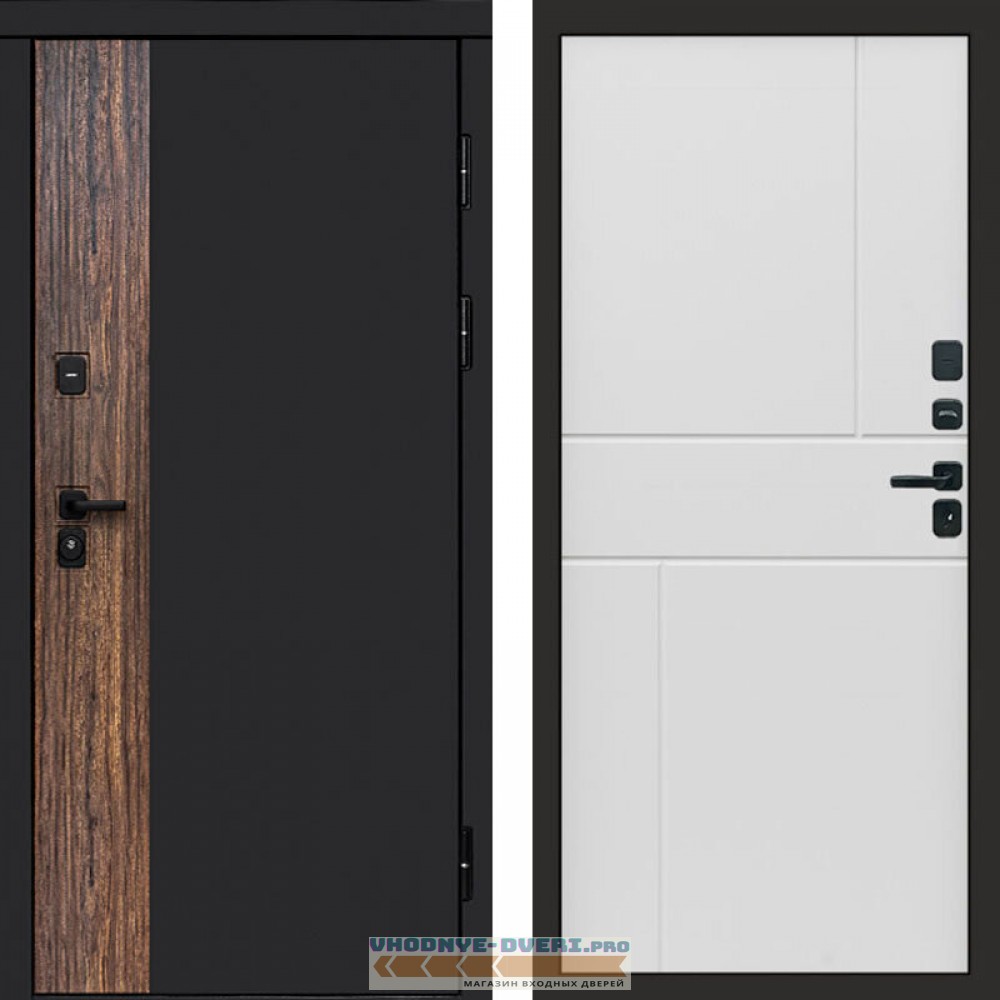 Входная дверь Тор Горизонт белый