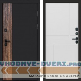 Входная дверь Тор Горизонт белый