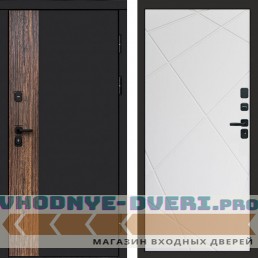 Входная дверь Тор Лучи белый