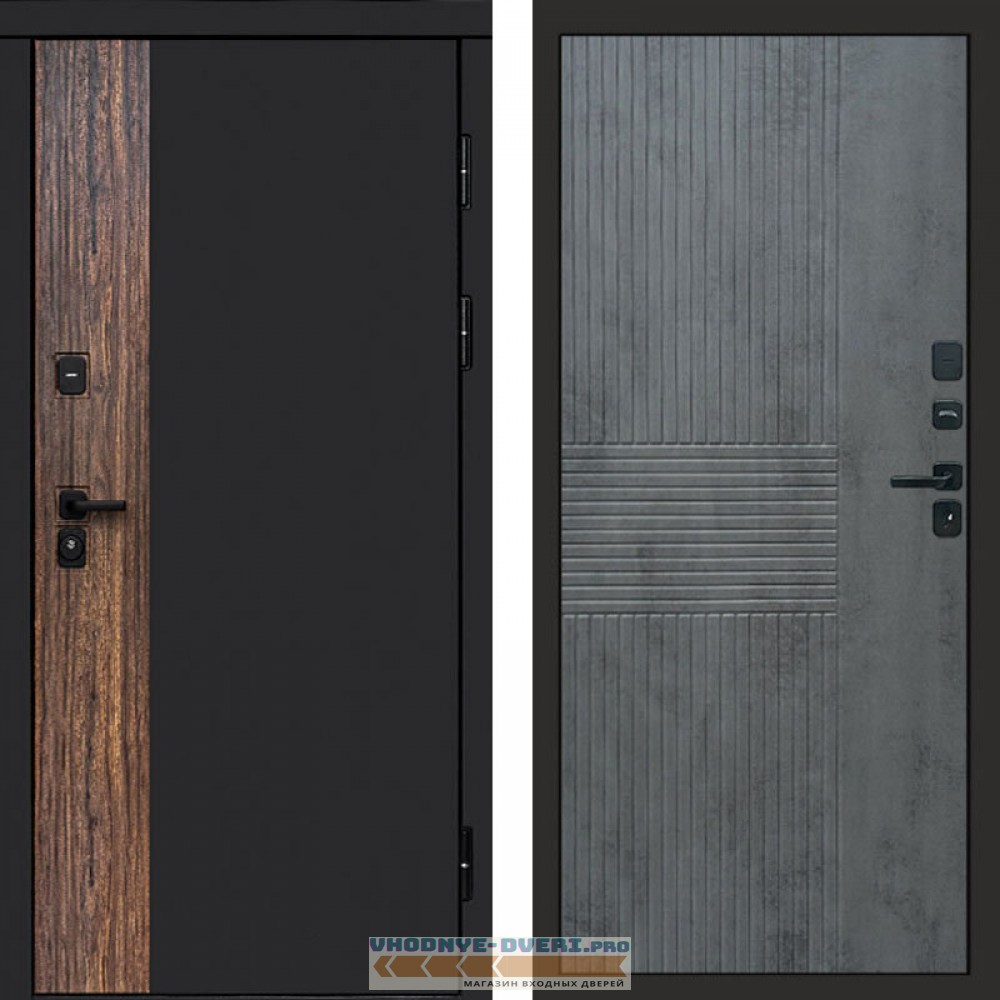 Входная дверь Тор Мастино бетон темный