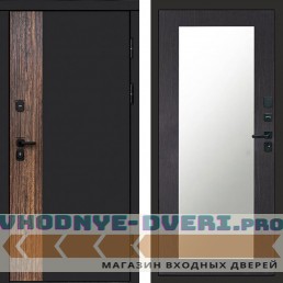 Входная дверь Тор Зеркало триумф венге
