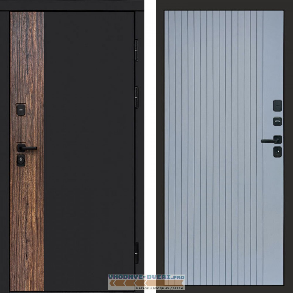 Входная дверь Тор Flat grey софт