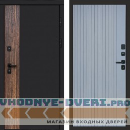 Входная дверь Тор Flat grey софт