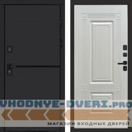 Входная дверь Тренд black Мадрид лиственница