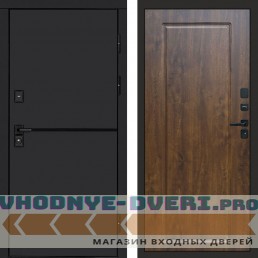 Входная дверь Тренд black Гранд дуб