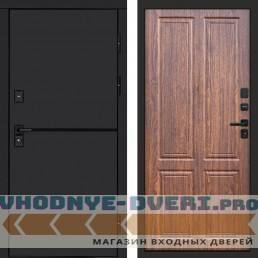 Входная дверь Тренд black Орех стандарт