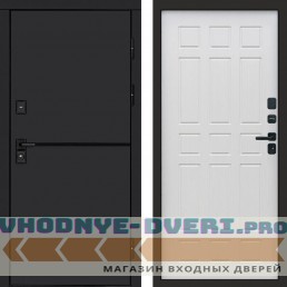 Входная дверь Тренд black Спарта лиственница