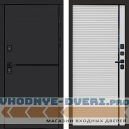 Входная дверь Тренд black Porte White