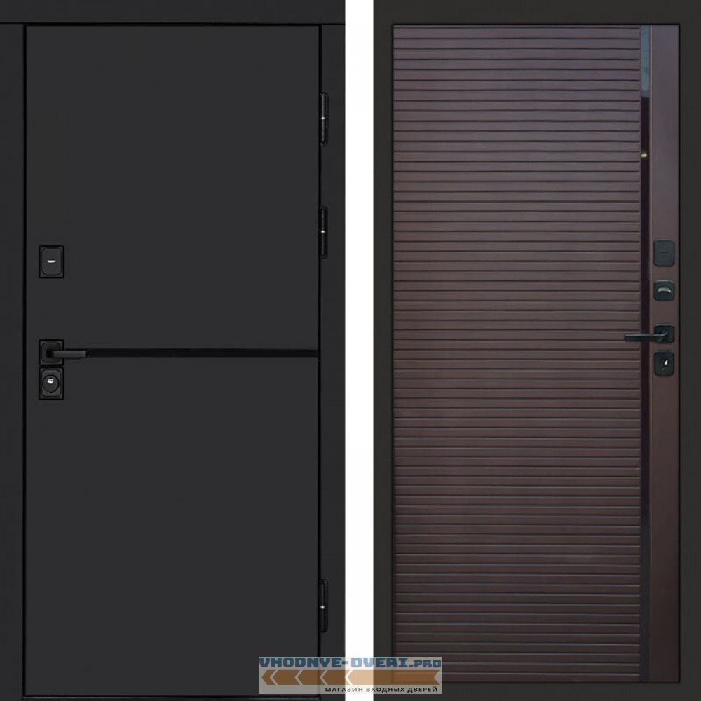 Входная дверь Тренд black Porte шоколад