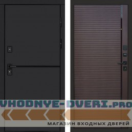 Входная дверь Тренд black Porte шоколад