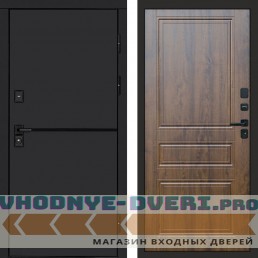 Входная дверь Тренд black Классика дуб
