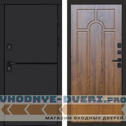 Входная дверь Тренд black Арка дуб