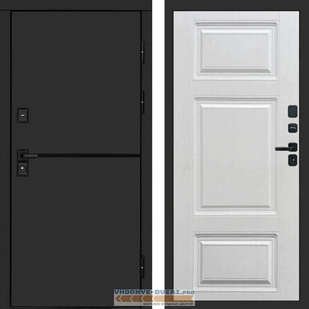 Входная дверь Тренд black Лион лиственница