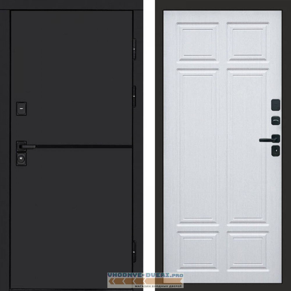 Входная дверь Тренд black Лиственница премиум