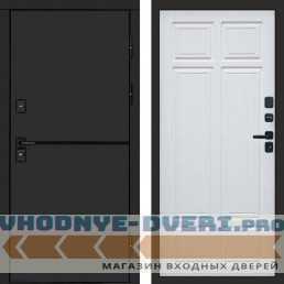Входная дверь Тренд black Лиственница премиум
